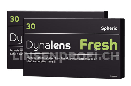 Lensy Monthly Fresh Spheric (2x6 Stück), SPARPAKET 6 Monate