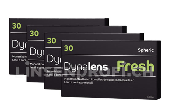 Lensy Monthly Fresh Spheric (4x6 Stück), SPARPAKET 12 Monate