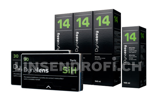 Lensy Monthly Smart Toric & Lensy Care 14, Halbjahres-Sparpaket