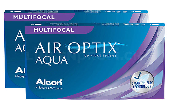 Air Optix Aqua Multifocal (2x6 Stück), SPARPAKET 6 Monate
