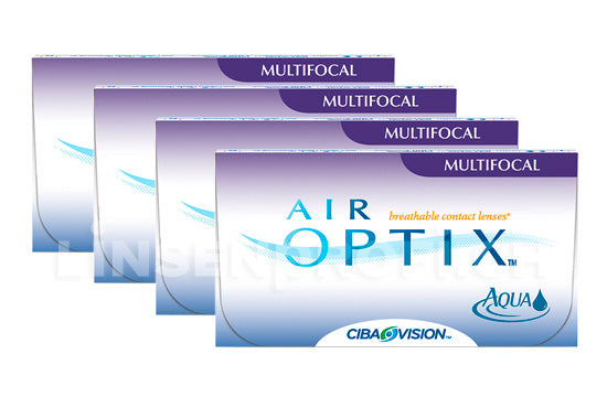Air Optix Aqua Multifocal (4x6 Stück), SPARPAKET 12 Monate
