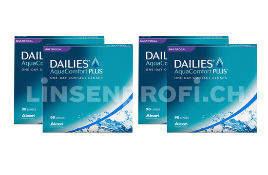Dailies AquaComfort Plus Multifocal (2x180 Stück), SPARPAKET 6 Monate
