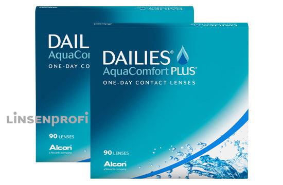 Dailies AquaComfort Plus (2x90 Stück), SPARPAKET 3 Monate