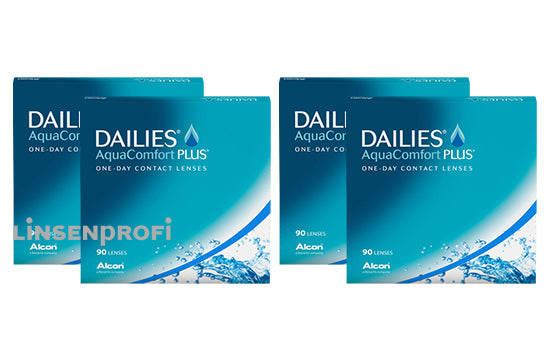 Dailies AquaComfort Plus (2x180 Stück), SPARPAKET 6 Monate
