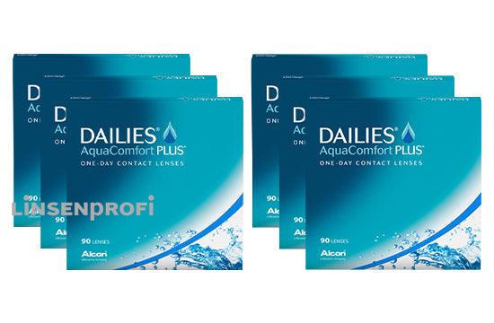 Dailies AquaComfort Plus (2x270 Stück), SPARPAKET 9 Monate