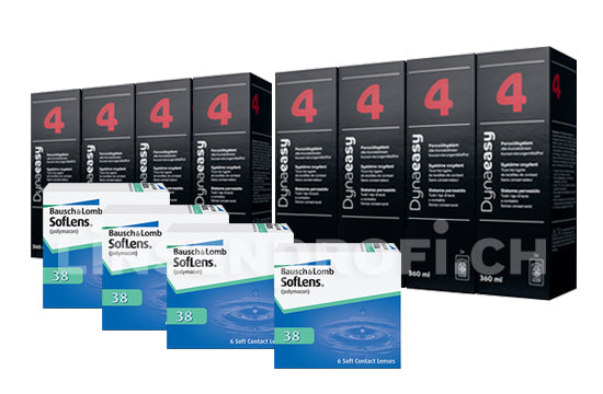 SofLens 38 & Lensy Care 4, Jahres-Sparpaket