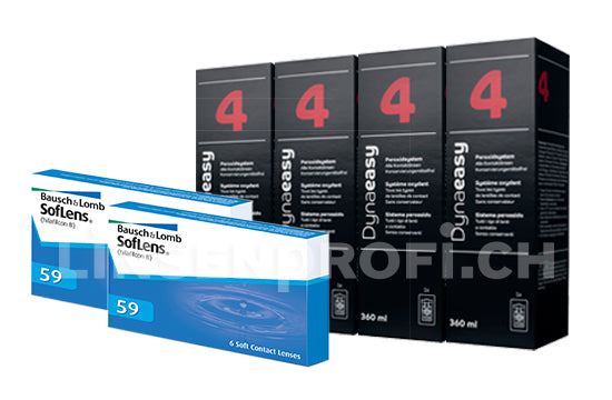 SofLens 59 & Lensy Care 4, Halbjahres-Sparpaket