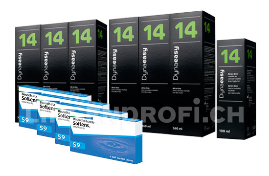 SofLens 59 & Lensy Care 14, Jahres-Sparpaket