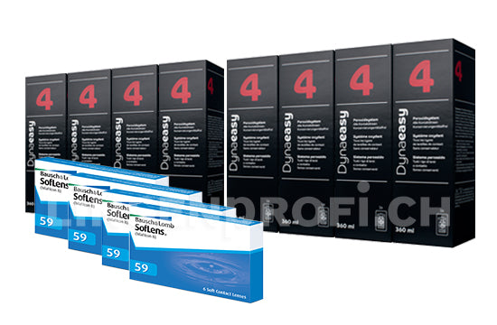 SofLens 59 & Lensy Care 4, Jahres-Sparpaket