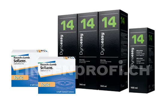 SofLens Toric & Lensy Care 14, Halbjahres-Sparpaket