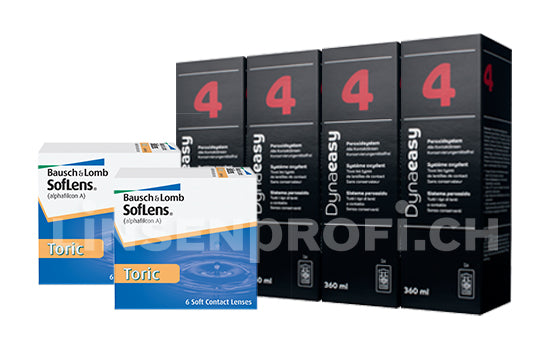 SofLens Toric & Lensy Care 4, Halbjahres-Sparpaket
