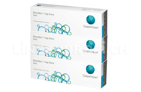 Biomedics 1 Day Toric Extra (1x90 Stück)