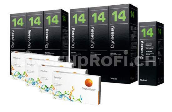 Proclear & Lensy Care 14, Jahres-Sparpaket