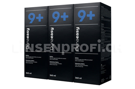 Dynaeasy 9+ neu Lensy Care 9 (3x360ml)