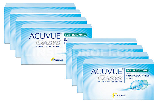 Acuvue Oasys for Presbyopia (8x6 Stück), SPARPAKET 12 Monate