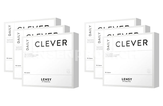 Lensy Daily Clever Spheric (2x270 Stück), SPARPAKET 9 Monate