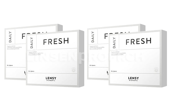 Lensy Daily Fresh Spheric (2x180 Stück), SPARPAKET 6 Monate