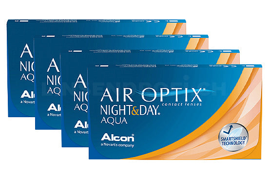 Air Optix Night&Day Aqua (4x6 Stück), SPARPAKET 12 Monate