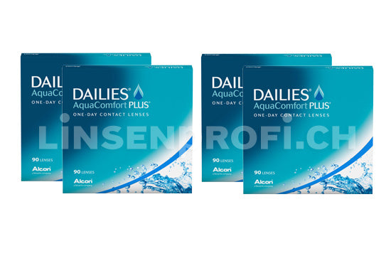 Dailies AquaComfort Plus (2x180 Stück), SPARPAKET 6 Monate