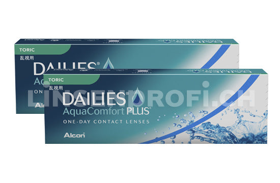 Dailies AquaComfort Plus Toric (2x30 Stück)