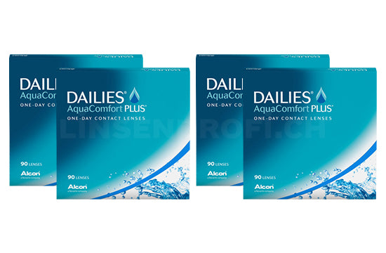 Dailies AquaComfort Plus (2x180 Stück), SPARPAKET 6 Monate