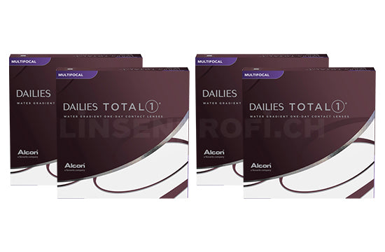 Dailies Total 1 Multifocal (2x180 Stück), SPARPAKET 6 Monate