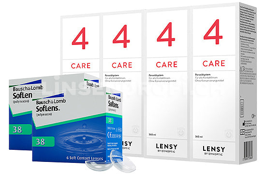SofLens 38 & Lensy Care 4, Halbjahres-Sparpaket