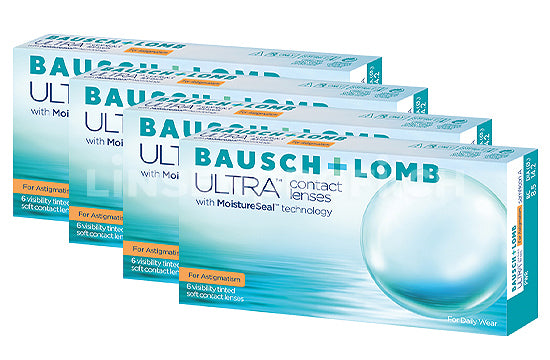 Bausch + Lomb ULTRA for Astigmatism (4x6 Stück), SPARPAKET 12 Monate