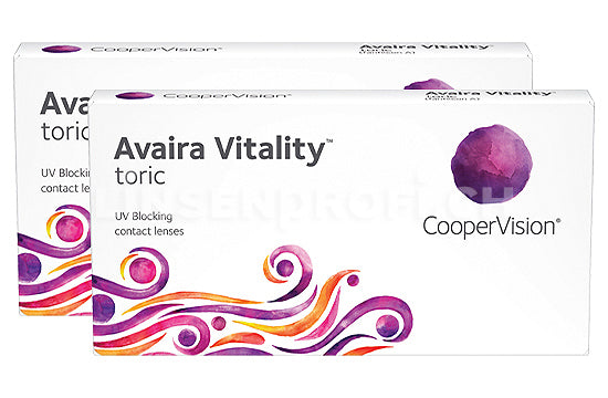 Avaira Vitality Toric (2x6 Stück), SPARPAKET 6 Monate