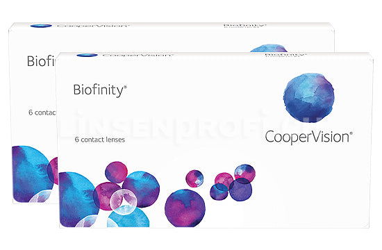 Biofinity (2x6 Stück), SPARPAKET 6 Monate
