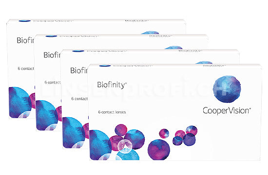 Biofinity (4x6 Stück), SPARPAKET 12 Monate