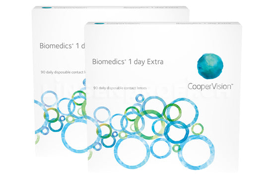 Biomedics 1 Day Extra (2x90 Stück), SPARPAKET 3 Monate