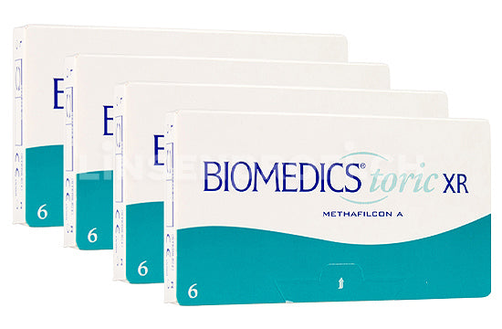 Biomedics Toric XR (4x6 Stück), SPARPAKET 12 Monate