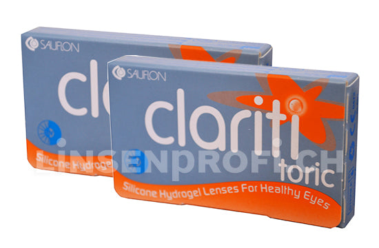 clariti toric (2x6 Stück) SPARPAKET 6 Monate