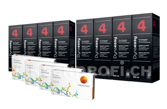 Proclear Multifocal & Lensy Care 4, Jahres-Sparpaket