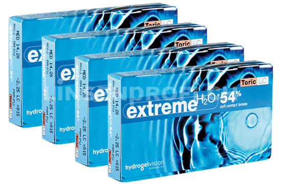 Extreme H2O 54 Toric LC (4x6 Stück), SPARPAKET 12 Monate