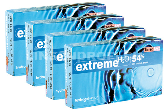 Extreme H2O 54 Toric MC (4x6 Stück), SPARPAKET 12 Monate