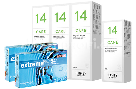 Extreme H2O 59 Thin & Lensy Care 14, Halbjahres-Sparpaket
