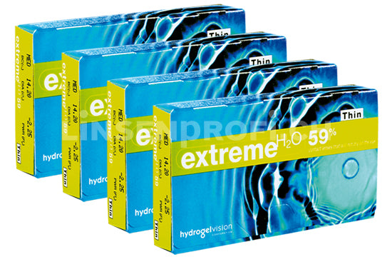 Extreme H2O 59 Thin (4x6 Stück), SPARPAKET 12 Monate