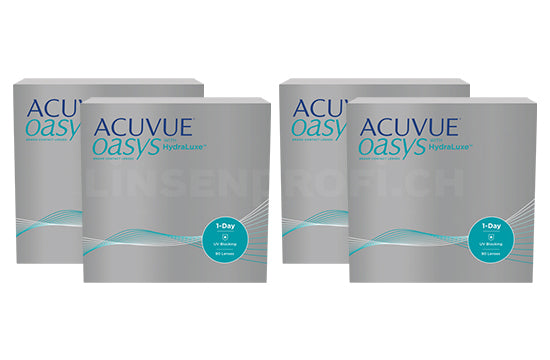 Acuvue Oasys 1-Day with HydraLuxe (2x180 Stück), SPARPAKET 6 Monate