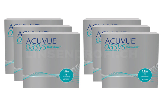 Acuvue Oasys 1-Day with HydraLuxe (2x270 Stück), SPARPAKET 9 Monate