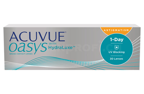 Acuvue Oasys 1-Day with HydraLuxe for Astigmatism (1x30 Stück)