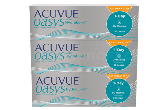 Acuvue Oasys 1-Day with HydraLuxe for Astigmatism (1x90 Stück)