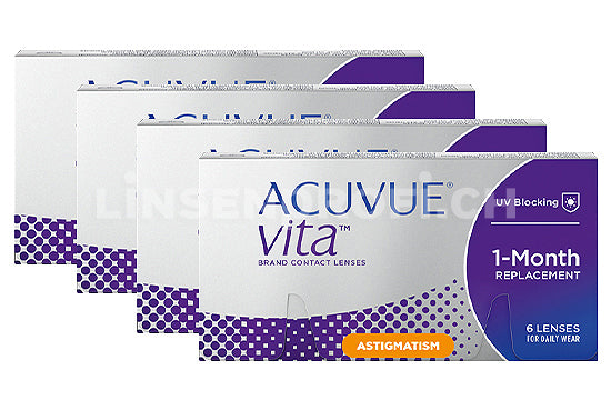 Acuvue Vita for Astigmatism (4x6 Stück), SPARPAKET 12 Monate