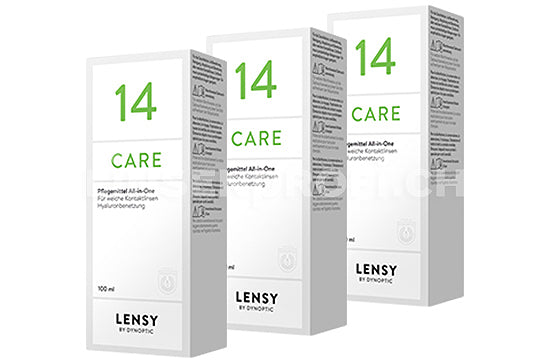 Dynaeasy 14 neu Lensy Care 14 (3x100ml)