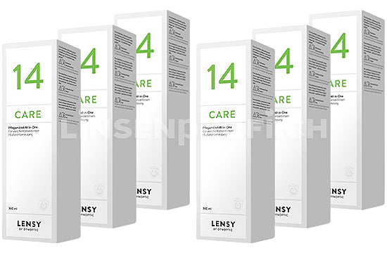 Dynaeasy 14 neu Lensy Care 14 (6x360ml)