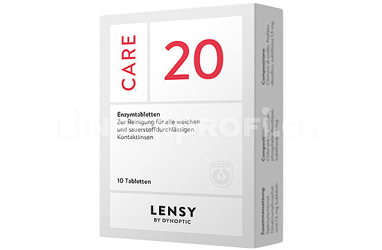Dynaeasy 20 neu Lensy Care 20 (1x10 Tabletten)