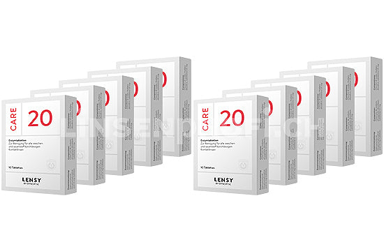 Dynaeasy 20 neu Lensy Care 20 (10x10 Tabletten)