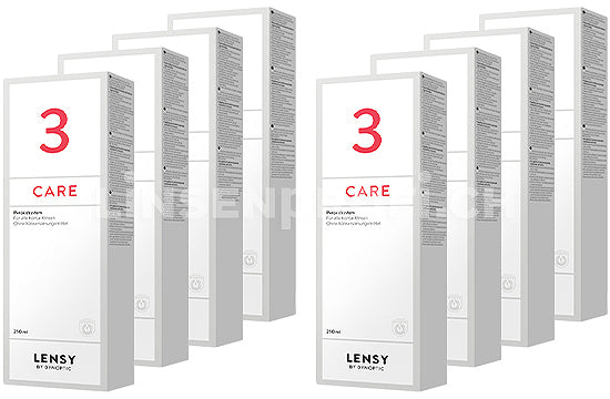 Dynaeasy 4+ neu Lensy Care 3 (8x250ml)