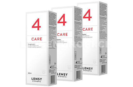 Dynaeasy 4 neu Lensy Care 4 (3x360 ml)